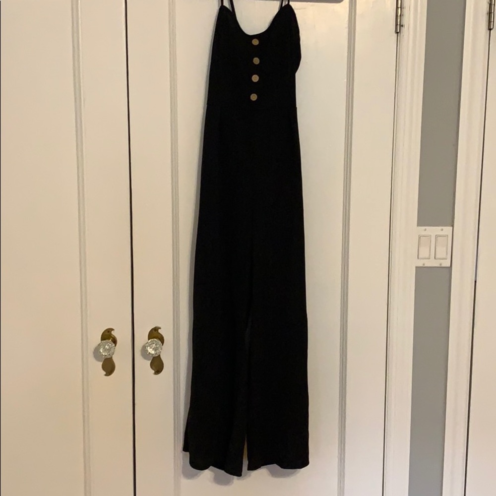 Shein black jumpsuit